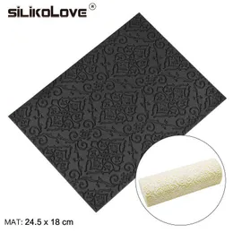 SILIKOLOVE DIY siliconen mal hittebestendige textuur mat mal kit mousse bakken dessert kerst mallen matten vrijheid combinatie 211110