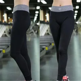 Alto cintura fitness ginásio cangings yoga roupas mulheres sem costura energia de energia treino correndo activewear calças ocas desgaste de treinamento 012