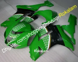 دراجة نارية Cowling ZX-6R 07 08 ل Kawasaki ZX636 ZX 6R 6R 636 ZX6R 2007 2008 Body Fallings (حقن صب)