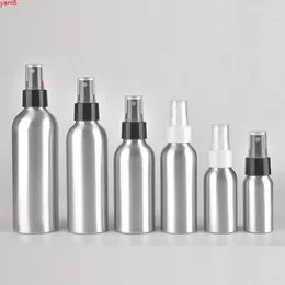 30ml/50ml/100ml/120ml/150ml Portable Aluminum Spray Bottles Perfume Empty Refillable Pump Atomizer Mist Travel Makeup Bottlegoods