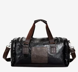 Natural Cow Skin Travel Bag Waterproof Men's luxurys Leather Overnight Bags Hand Luggage Men Male Weekend designer Business