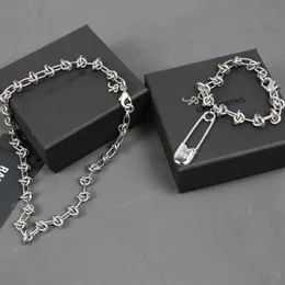 21ss Fashion Jewelry Raf Simons High Quality Men's and Women's Necklace Personalized Bracelet Holiday Gift 5pwl