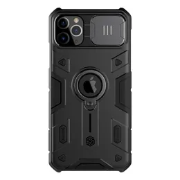 Mobiltelefonväskor för 12 Pro Max CamShield Armour Cover Slide Camera Protection Case för iPhone 11 Mini 8 SE