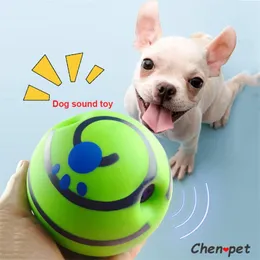 Squeaky hund leksak boll tillbehör valp tugga med roliga ljud s för stor s träning sport s 211111