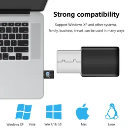 Mini USB Wi-Fi Adapter 300 Мбит / с USB2.0 WiFi антенна WiFi USB Ethernet Dongle 802.11 N / G / B Enchufe USB LAN Comfas