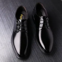 Dżentelmen duży trend mody Wysokiej jakości włoskie buty skórzane