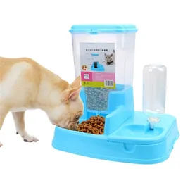 Niceyard 1 conjunto bebendo tigela animal de estimação alimentador automático fornece grande dispensador de capacidade para gato de cachorro alimentação Y200922