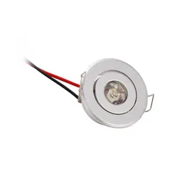 2021 Nya taklampor 1W LED Cool Warm White Cabinet Light Downlight Spot Lamp BULB 85-265V