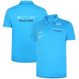 2022 summer new f1 racing suit T-shirt formula one team polo shirt short-sleeved custom clothes295r