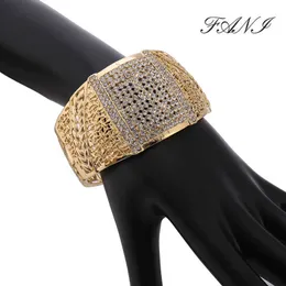 Fani Health Magnetic Bracelet Bangle for Women Customer Design Energy Bracelet Gold Fashion Jewelry Wedding Brand Bracelet Q0717