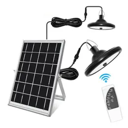 Edison2011 Upgraded Solar Lamp LED Hanging Solar Pendant Light