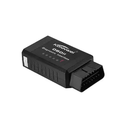 Bluetooth OBD II Car Code Läsare Skanner V1.5 Auto Diagnostic Interface OBDII Motorskanningsverktyg för Android KW910 ELM327