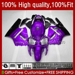 Purple Glossy 1998 Zx9r Fairing Kit For Kawasaki Ninja ZX 6R