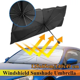 Auto-Sonnenschutz, Windschutzscheiben-Regenschirm, faltbarer Sonnenblendenschutz, UV-Block, Innensonnenschirm