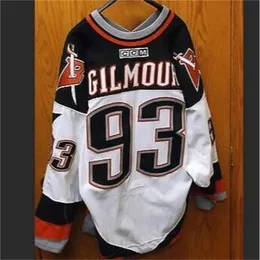 3740goodjob hockey Men Youth women Vintage #93 DOUG GILMOUR 1999 CCM Hockeys Jersey Size S-5XL orr custom any name or number