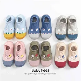 Baby Bodenschuhe Frühling neue Ankunft Baby Mädchen Baby Jungen Socke Schuhe niedlichen Tierstil 210326