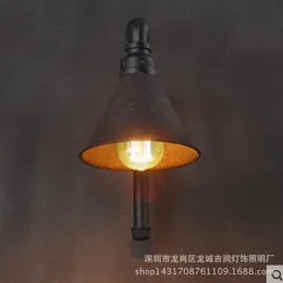 Loft Restaurant Bar Lamp Industry American Country Water Pipe Creative Wall Lamps