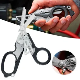 Professional Hand Tool Sets 6 In 1 Raptor Emergency Response Shears With Strap Cutter And Glass Breaker Compatible Holster Folding Outdoor T