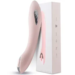 Smart uppvärmningsvibratorer för kvinnor silikon dildo kvinnliga sexiga leksaker g-spot klitoris stimulator Masturbator High Guality Vibradors