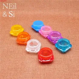 5g Refillable Plastic Jar Diamond Shape Cosmetic Cream Lip oil Batom Package Bottle Eyeshadow Makeup Sample Containersbest qualtity