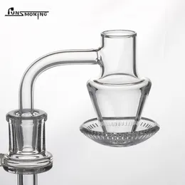 20mm 회전 Quartz Banger Debeless Bucket 블렌더 Bangers 손톱 DAB 조작 유리 물 봉지 물 담뱃대를위한 최신 스타일