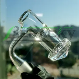 Beracky Seamless Diamond / Frakcji Dolna Krawęta Krawęta Palenie Tryp Slurper Quartz Banger 2.5mm Ściana 20mmod Pełna spoiny Slurpers Paznokcie do szklanych Bongs Water Bongs DAB Platformy Oil