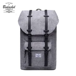 Bodachel Ryggsäck Lite Amerika Man Bag Skola Bagpack Stor Kapacitet Dator Laptop Ryggsäck 24L Style Knapsack Mochila 210929