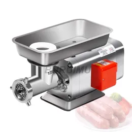 Elektriska köttfärs Maskin Rostfritt Stål Tull Sausage Stuffer Food Processor Slipning Kvalitet Stirring Mixing Maker