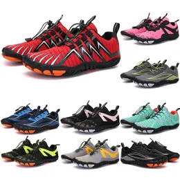 2021 Four Seasons Five Fingers Sports Shoes Mountaineering Net Extreme Simple Running、Cycling、Hiking、Green Pink Black Rock Climbing 35-45 Color82