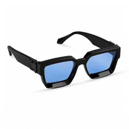 Okulary przeciwsłoneczne designerskie okulary 1165W modne okulary przeciwsłoneczne milioner kwadratowe oprawki najwyższej jakości unisex retro 96006 okulary przeciwsłoneczne chroniące przed promieniowaniem