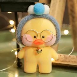 Pluszowe breloczki Piękna mała żółta kaczka z śliczną dekoraci zabawką jako torba wisiorek prezent