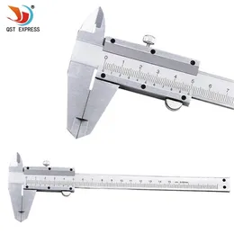 QSTExpress Vernier Caliper 6 "0-150mm 0,02 mm Metalowy Micrometr Micrometr Narzędzia pomiarowe 210922