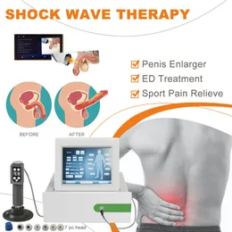 Portable Health Gadgets Physical Therapy Equipment shockwave ED Electromagnetic Extracorporeal Shock Wave Therapy Machine Pain Relief Body Relax Massager