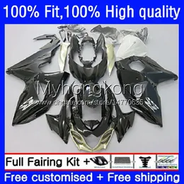 Bodys Wstrzyknięcie dla Suzuki GSXR 1000CC 1000 CC K9 Black Gold 09 10 11 12 13 14 16 28NO.51 GSX-R1000 GSXR1000 2009 2010 2012 2012 2013 2015 2015 2016 2016 GSXR-1000 09-16 OEM Fairing