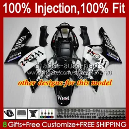 OEM Blue And White Injection Mold Kit For Kawasaki Ninja ZX