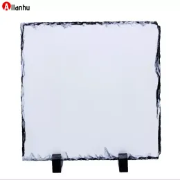 NEW! Creative decoration Sublimation Slates tiles rock painting DIY thermal transfer photo frame Heat sublimated lithograph natural Arts and crafts