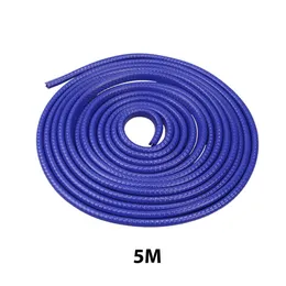 Blue 5M/10M Universal Car Door Protection Edge Guards Trim Styling Moulding Scratch Protector Strip Automobile Door Stickers