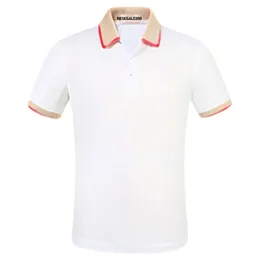 2021 Męskie Stylista Koszulki Polo Luksusowe Włochy Męskie Designer Odzież Krótki Rękaw Dorywczo Moda Męska T Shirt Rozmiar M-3XL