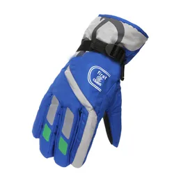 50%off Warm Ski Gloves Fashion Kids Men Women for VIP customer Winter Sports Waterproof Adjustable Skiing Strap Gloves sea