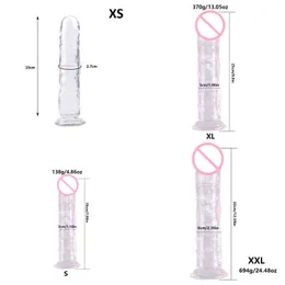 NXY-Dildos Consolador Enorme De Silicona Para Mujer Anal Pene Realista Punto G Orgasmo Ventosa Fuerte Juguetes Sexuales Adultos 220111