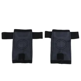 Par de joelhos com suporte de compressão Mangas de compressão Dor articular Artrite alívio de fitness elástico Elastic Brace Pads Sports Kneepads cotovelo