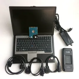 VCADS Pro 2.40 Volvo Truck Diagnostic Tool + D630ラップトップインストールPTT開発者モードの使用準備完了