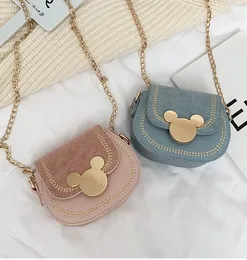 Barn handväska baby plånbok tecknad form barns en-axel tvärkropps väska prinsessan gatukoration väskor fabrikspris