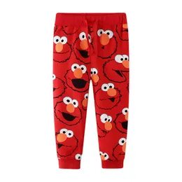 Jumping meters Boys Girls Sweatpants with Animals Printed Autumn Winter Baby Trousers Pant Fashion Design Children Clothing 210529