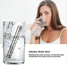 Health Alkaline Water Stick Stainless PH Hydrogen Negative ION Ionizer Minerals Wan Purifier Filter Treatment