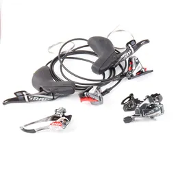 Cykel Derailleurs Force 22 2x11 Speed ​​Road Groupset Shifter Brake Spakar Leftright Front/Bak Dreailleur Hydraulic Disc Kit