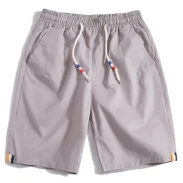 WoodVoice marca homens shorts verão moda cor sólida casual masculino bermuda masculina joelho comprimento mais tamanho 28-40 reto 210713
