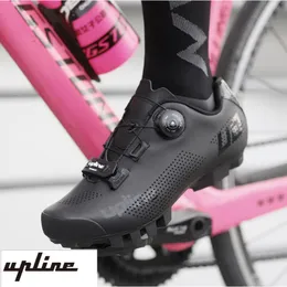Sapatos de ciclismo mtb de ciclismo de ciclismo masculino esportivo de chuteira de chuteira de chuteira de bicicleta de bicicleta plana de tênis