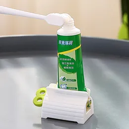 キーローリング歯磨き粉チューブスクイーサースマートデザイン押出しクランプホルダープラスチックマニュアル500ピース