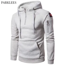 Flaga Wielkiej Brytanii Hafty Bluzy Mężczyźni Kobiety Kapturem Streetwear Casual Zipper Kieszonkowy Polar Lined Bluzy Mężczyźni Sudadera Hombre 210522